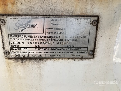 2008 Signel Service Arrow Board