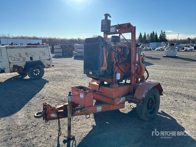 Godwin Trailer-Mounted Pompe à eau