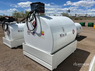 2026 AM Tank 1000 1050 gal Skid Mounted Steel Diesel Benzinetank (Unused)