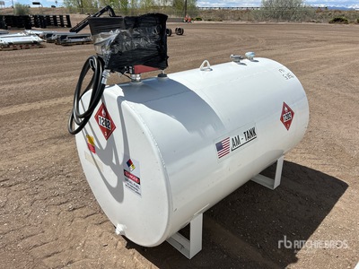 2026 AM Tank 500 555 gal Skid Mounted Steel Diesel Fuel Tank (Unused)