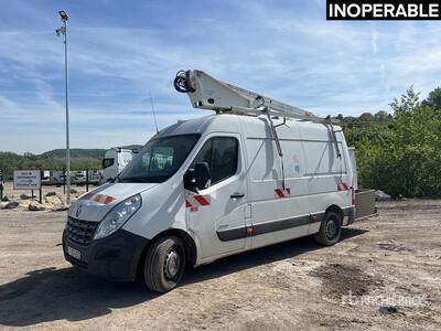 2013 Comilev 120TF1 12 m on 2013 Renault Master dCi 125 4x2 Camion Nacelle Camión con Canastilla (Inoperable)