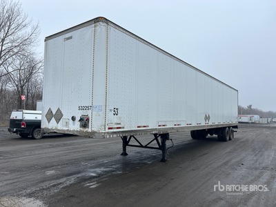 2001 Manac 53 ft x 102 in T/A Van Trailer