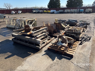 Quantity of (10) Pallets of Guntert paver pans and paver parts