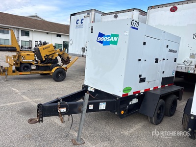 Doosan G70 56 kW Mobile Generator Set