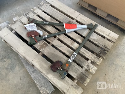 (3) Forrest Tool Axes w/Sheaths