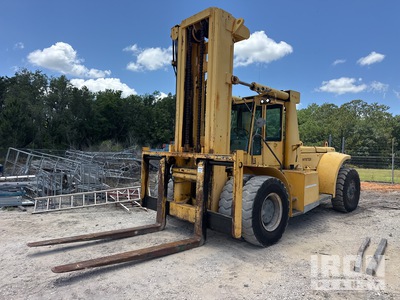 2004 Hyster 52000 lb Pneumatic Tire Forklift