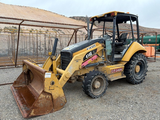 2007 Cat 414E 4x4 Landscape Loader
