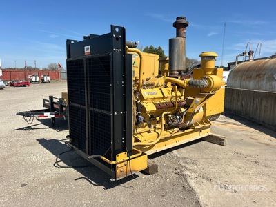 Cat 3412 545 kW Skid-Mounted Generador