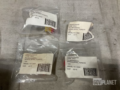 (4) Kellstrom Industries 9850096G004 Torsion Spiral Springs