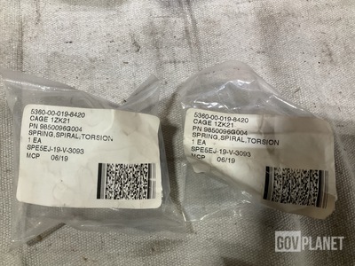 (7) Kellstrom Industries 9850096G004 Torsion Spiral Springs