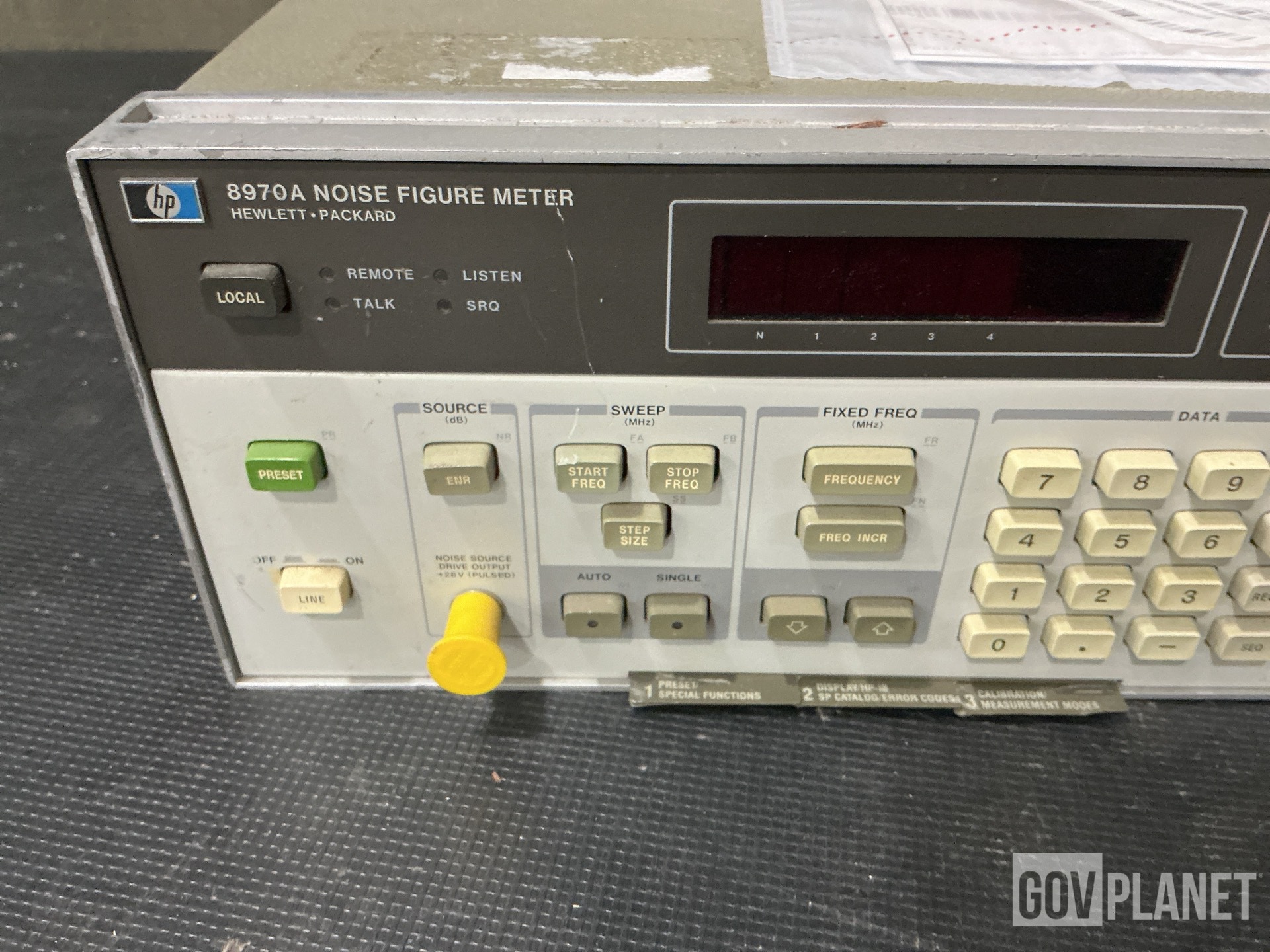 Surplus HP 8970A Noise Figure Meter in North Las Vegas, Nevada