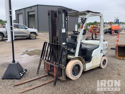 2013 Nissan PF50LP 4050 lb Chariot Élévateur Électrique (Inoperable)