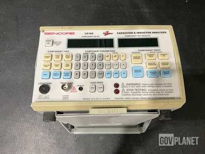 Sencore LC103 Capacitor & Inductor Analyzer