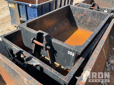 Quantity of (2) 12 ft 13 cyd Roll-Off Container