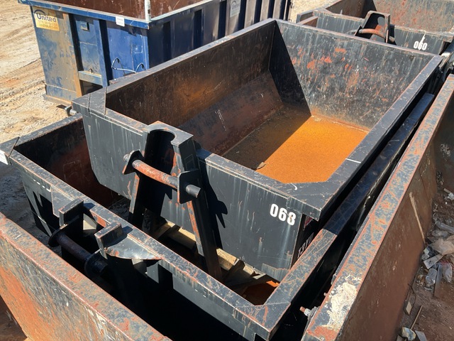 Quantity of (2) 12 ft 13 cyd Roll-Off Container