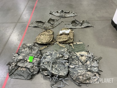 (14) Large Field Pack Sets, (2) Medium Rucksacks & Assorted Items