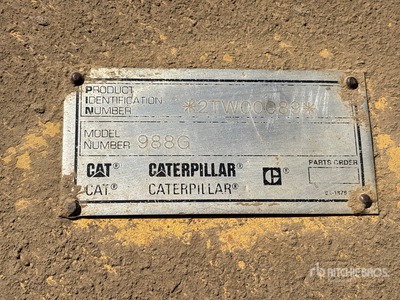 2000 Cat 988G Wiellader