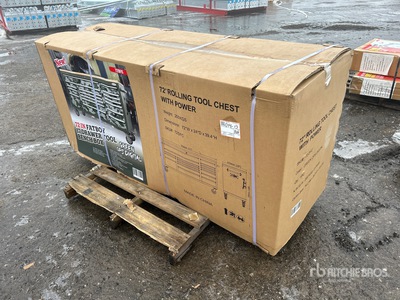 6 ft 17-Drawer Work Bench (Unused)