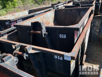 Quantity of (2) 12 ft 13 cyd Roll-Off Container