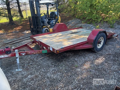 2016 CMI 12 ft S/A Przyczepa z pokładem uchylnym