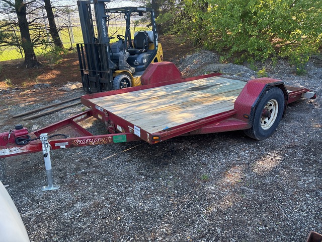 2016 CMI 12 ft S/A Tilt Deck Trailer