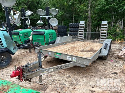 2018 Felling FT-10P-GW 14 ft T/A مقطورة متعددة الأغراض