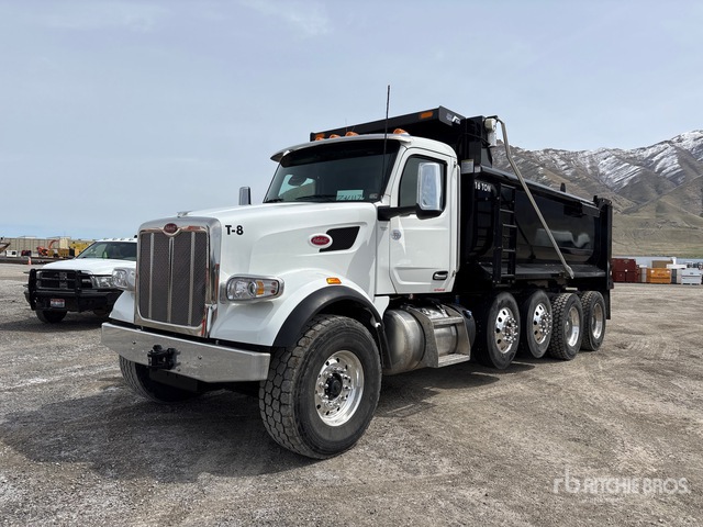 2024 Peterbilt 567 10x4 Quad/A Dump Truck