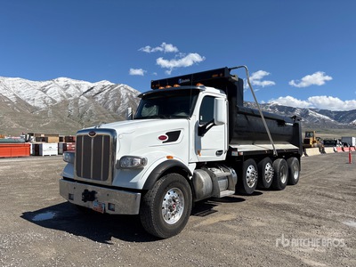 2021 Peterbilt 567 10x4 Quad/A Dump Truck