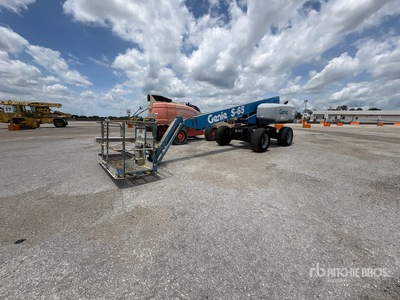 2016 Genie S-65 4WD Diesel Telescopic Boom Lift