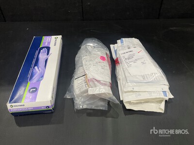 (8) Boxes of Nitrile Gloves, (11) Infant Nasal Cannulas & Assorted Items