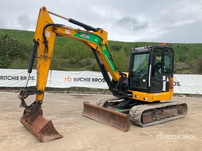 2018 JCB 85Z-1 Rupsgraafmachine