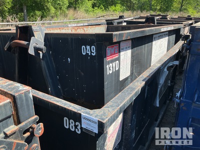 Quantity of (2) 12 ft 13 cyd Roll-Off Container