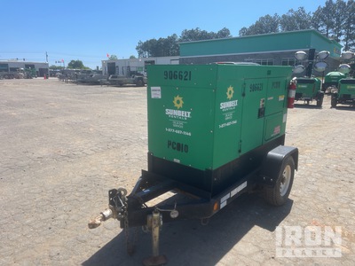 2016 Multiquip DCA-25SSIU4F 20 kW Mobile Groupe électrogène