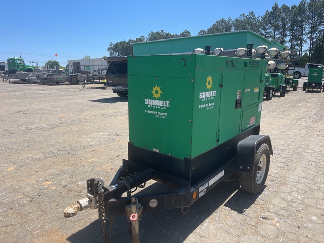 2016 Multiquip Whisperwatt DCA-25SSIU4F 20 kW Mobile Generator Set