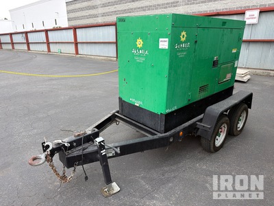 2017 MQ Power DCA45SSIU4FSG 36 kW Mobile Zestaw prądotwórczy