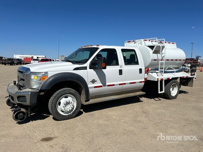 2013 Ford F-550 XL 4000 L 4x4 Crew Cab High rail Water Truck