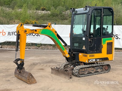 2018 JCB 16c-1 Minigraafmachine