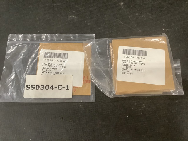 (62) Hamilton Sundstrand 549797 Nylon Tubings