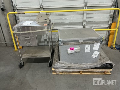 (1) Intercomp Scale System & (1) Waterloo UTGKU-9SRGRA Medical Instrument Cart