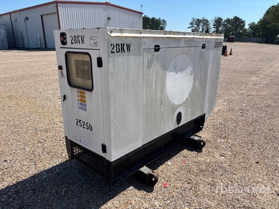 2005 BROADCROWN 28 kW Skid-Mounted Generator Set