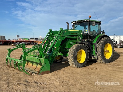 2019 John Deere 6175R 4WD Tractor