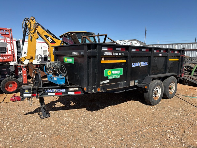 2021 Load Trail DT14-83X14 14 ft T/A Dump Utility Trailer