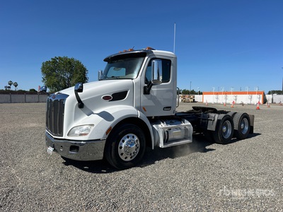 2019 Peterbilt 579 6x4 T/A Day Cab Truck Tractor