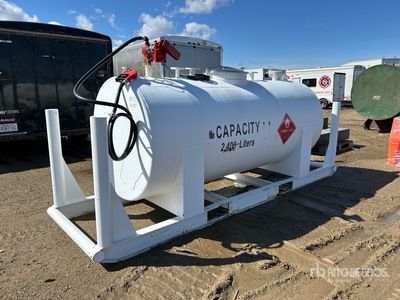 2400 L Skid Mounted Steel Fuel Tank