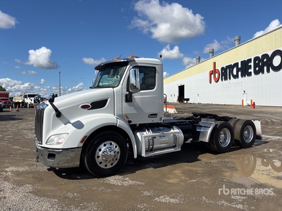 2019 Peterbilt 579 6x4 T/A Day Cab Truck Tractor