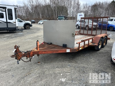 2016 Weberlane 12 ft T/A Utility Trailer