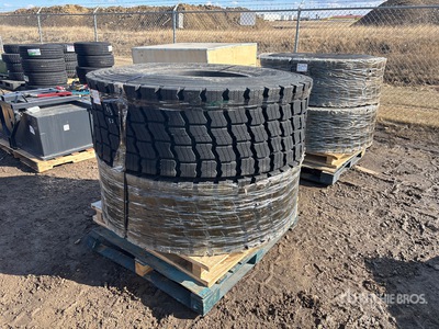 Quantity of (4) Beaver 20.5R25 Radial Tires (Unused)