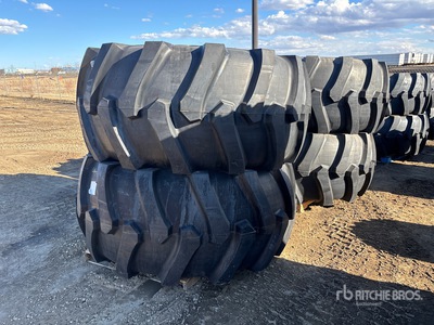 Quantity of (4) Marcher 35.5L-32 Tires (Unused)