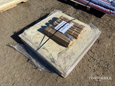 Quantity of (5) 80×550mm Excavator Bucket Pin (Unused) - Fits 20-25 ton