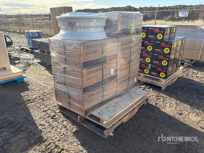 Quantity of (8) 24.5 X 8.25 Steel Truck Rim 10 Bolt Hole